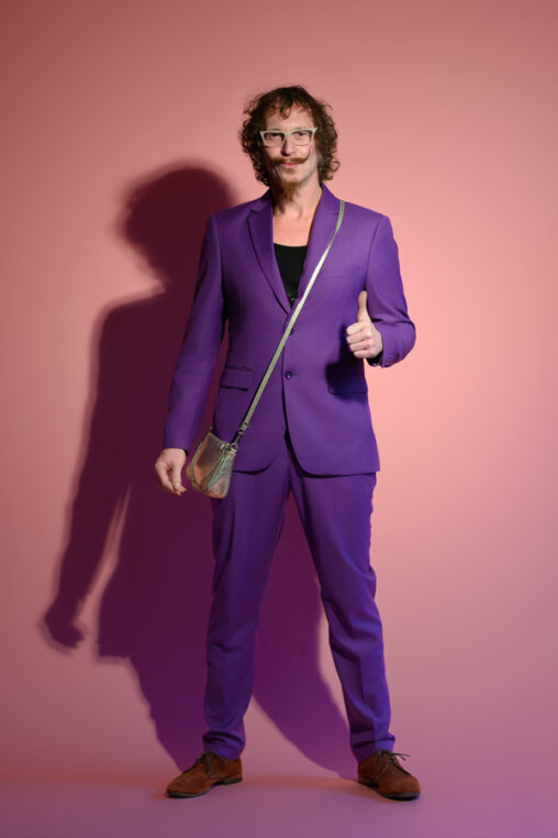 Instructor portrait in studio lighting